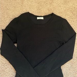 Babaton Classic Black Long Sleeve Tee